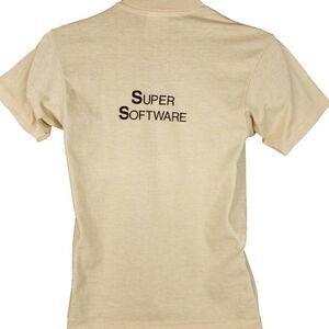 Impact Systems Super Software T Shirt Vintage 80s Technology 50/50 Made In USA M